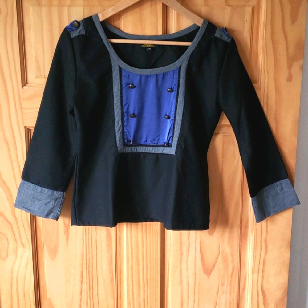 3/4 sleeves top from Le Mont St Michel